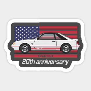 20th USA Sticker